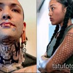 fekete tetoválás # 906 - a minta egyedi változata, amely jól használható átalakítására és fekete tetoválásként történő felhelyezésére a karon