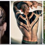 A fekete tetoválás # 596 a minta klassz változata, amely sikeresen használható feldolgozásra és fekete tetoválásként történő alkalmazásra az egész karra