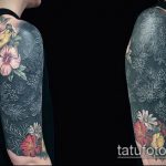 A fekete tetoválás # 602 a minta klassz változata, amely könnyen használható változtatásra és alkalmazásra fekete tetoválásként a karon