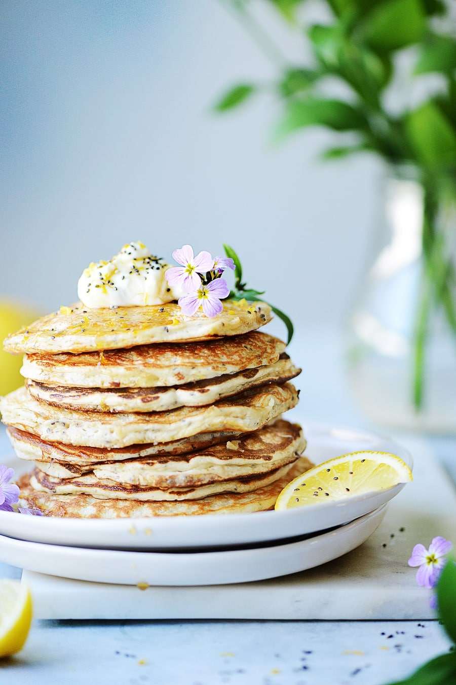 Ako pripraviť vegánske palacinky s chia semienkami