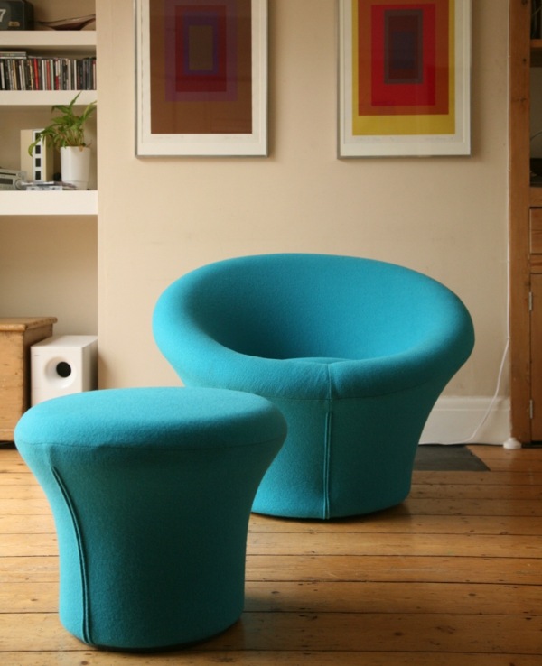 Hubová stolička pierre paulin artifort Huba-kreslo-pierre-paulin-artifort