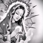 Chicano croquis d'un tatouage sur le bras 3