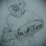 vázlat a tetoválásról Chicano férfiak 2