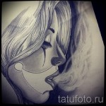 Skizze der Tattoo-Chicano Mädchen 4