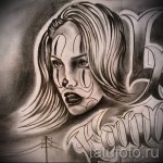 Skizze von Chicano Männer Tattoo 6