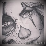 Tattoo-Skizze im Stil der Chicano 2