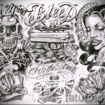 Chicano tetoválási vázlat férfiaknak 9