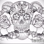 Chicano tetoválási vázlat férfiaknak 12