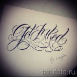 vázlat chicano betűkkel tetoválás 10