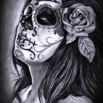 Chicano tetoválóvázlat 8