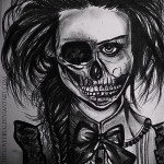 Chicano tetoválóvázlat 12