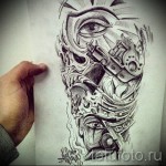 chicano vázlat tetoválás stílus 2