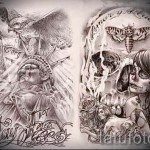 chicano vázlat tetoválás stílus 3