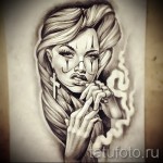 Chicano tetoválóvázlat 13