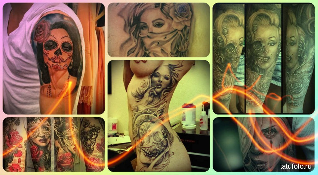 CHICANO TATU FOTÓK - példák a kész munkákra