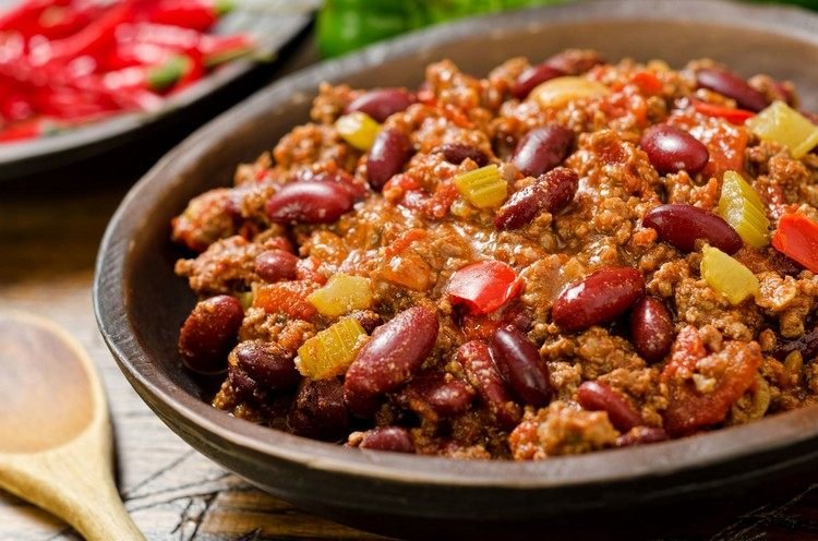 jamie oliver recepty čili con carne fazuľa mleté mäso