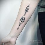 Fotografija elegantne tetovaže 07/07/2020 №005 -šik tetovaže-