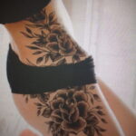 Zdjęcie różanego tatuażu dla dziewczyn 25.01.2021 №0017 - różany tatuaż dla dziewczynek -