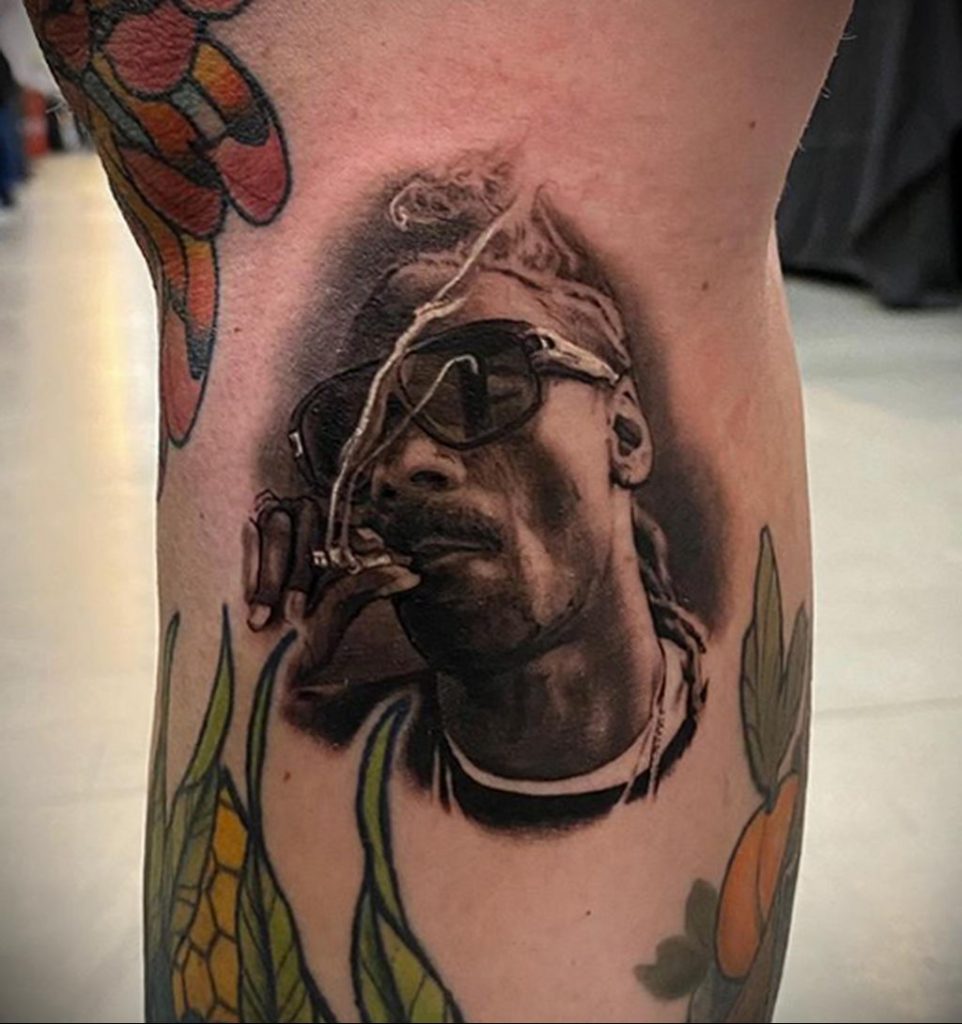 Zdjęcie tatuażu wykonanego podczas konwencji tatuażu GOLDEN STATE TATTOO EXPO 2020 2