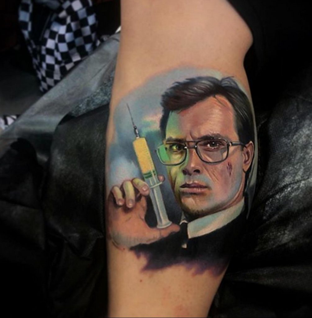 Zdjęcie tatuażu wykonane podczas konwencji tatuażu GOLDEN STATE TATTOO EXPO 2020 6