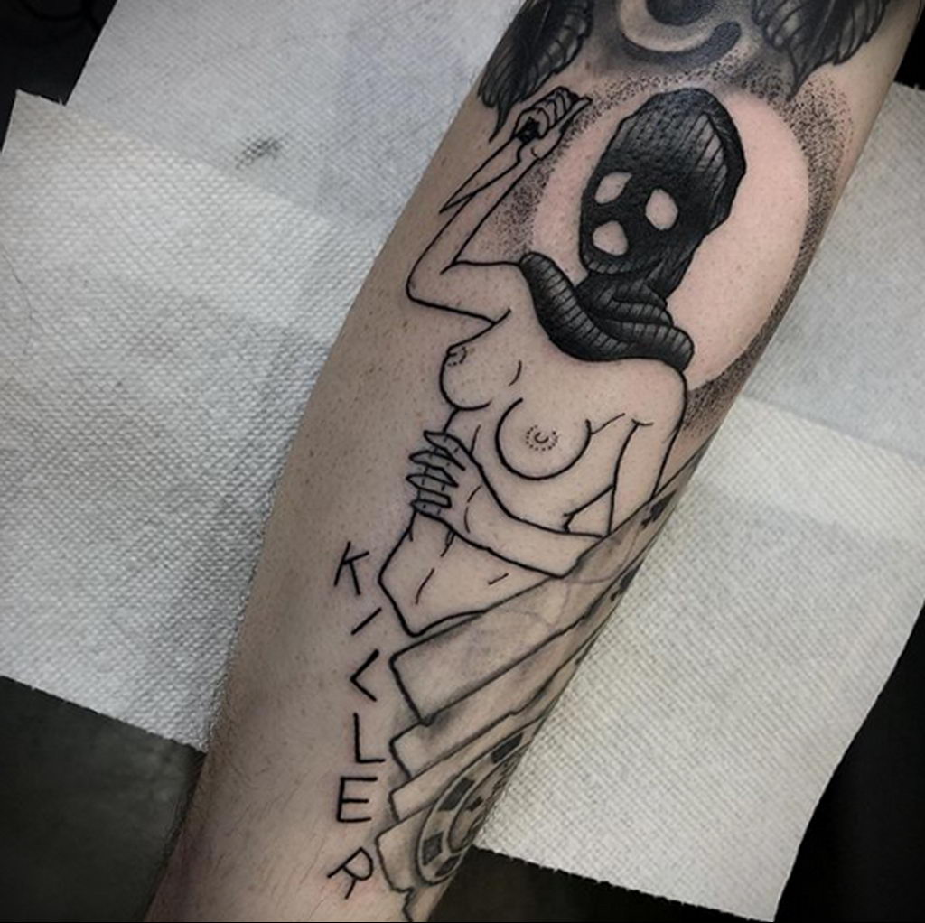 Zdjęcie tatuażu wykonane podczas konwencji tatuażu GOLDEN STATE TATTOO EXPO 2020 9