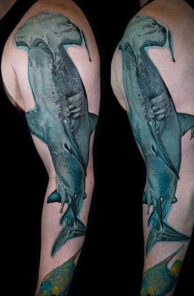 Zdjęcie tatuażu wykonane podczas konwencji tatuażu GOLDEN STATE TATTOO EXPO 2020 17