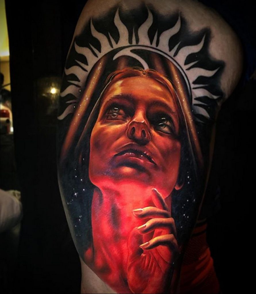 Zdjęcie tatuażu wykonane podczas konwencji tatuażu GOLDEN STATE TATTOO EXPO 2020 21