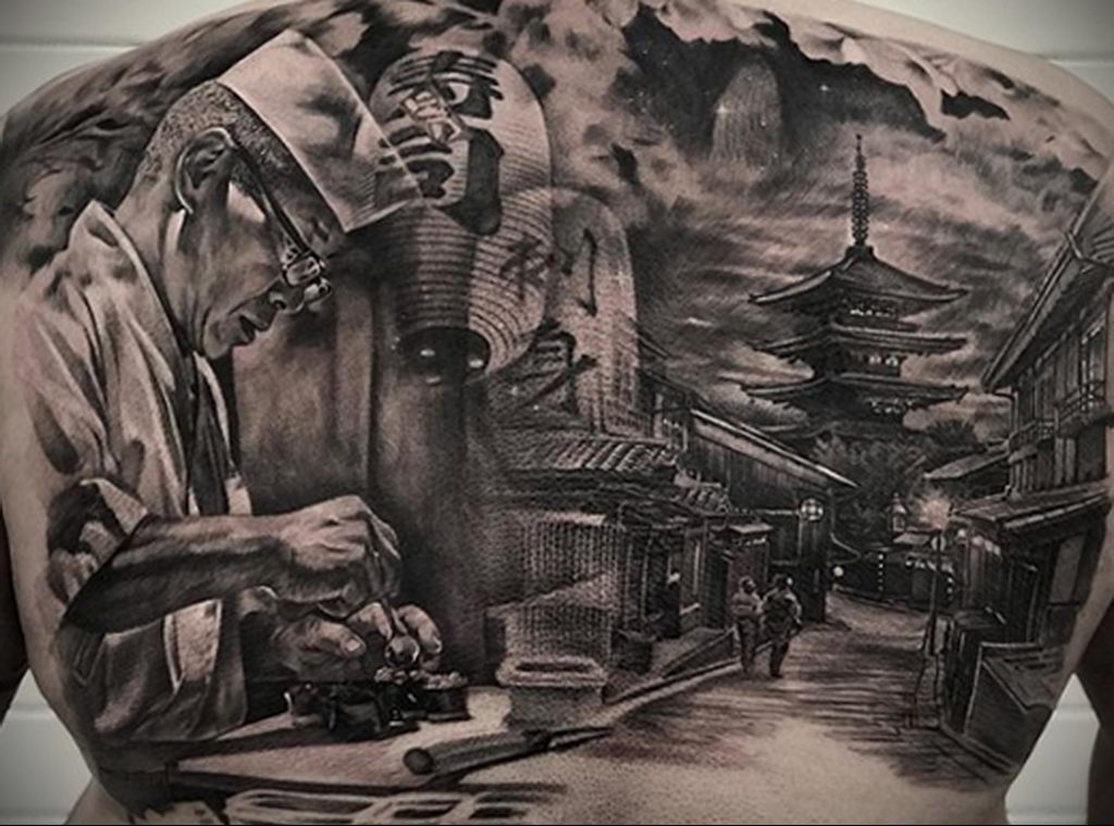 Zdjęcie tatuażu wykonane podczas konwencji tatuażu GOLDEN STATE TATTOO EXPO 2020 25