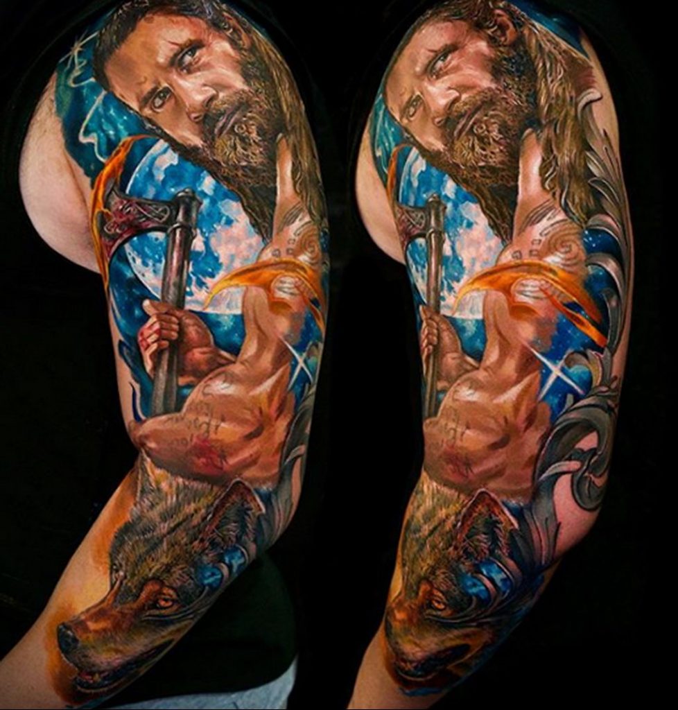 Zdjęcie tatuażu wykonane podczas konwencji tatuażu GOLDEN STATE TATTOO EXPO 2020 27