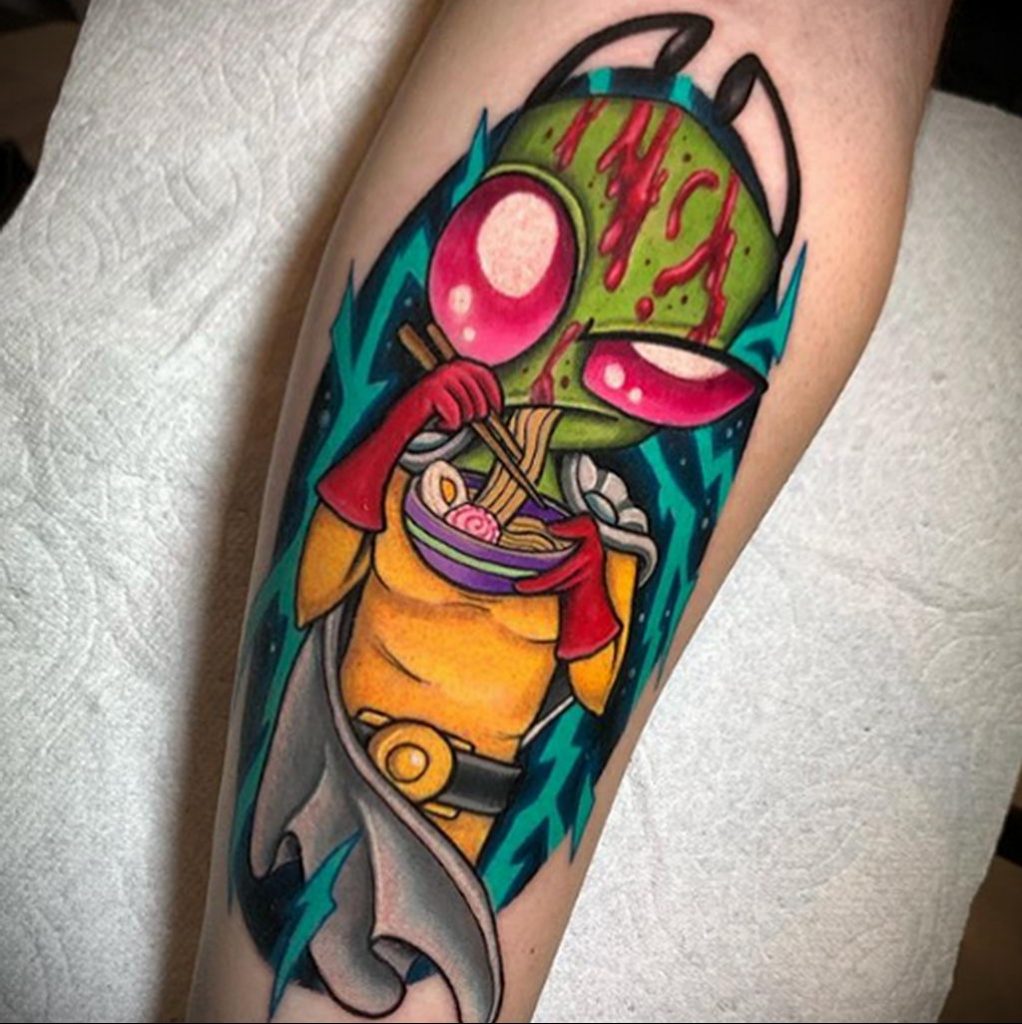 Zdjęcie tatuażu wykonane podczas konwencji tatuażu GOLDEN STATE TATTOO EXPO 2020 30