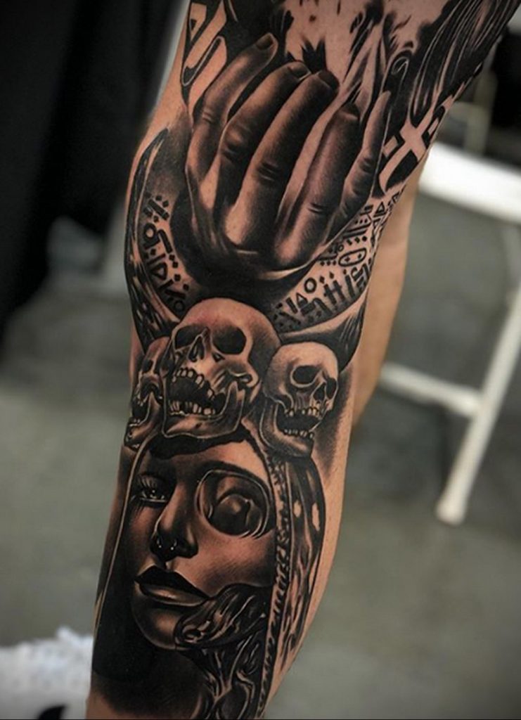 Zdjęcie tatuażu wykonane podczas konwencji tatuażu GOLDEN STATE TATTOO EXPO 2020 32
