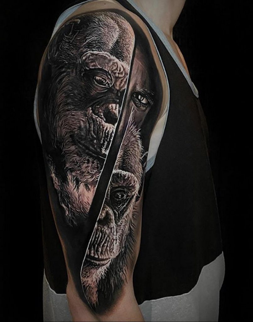 Zdjęcie tatuażu wykonane podczas konwencji tatuażu GOLDEN STATE TATTOO EXPO 2020 33