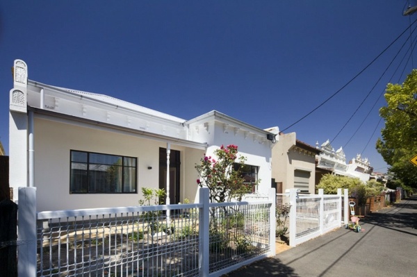 Fasáda domu Edwardia Fasáda domu Edwardia