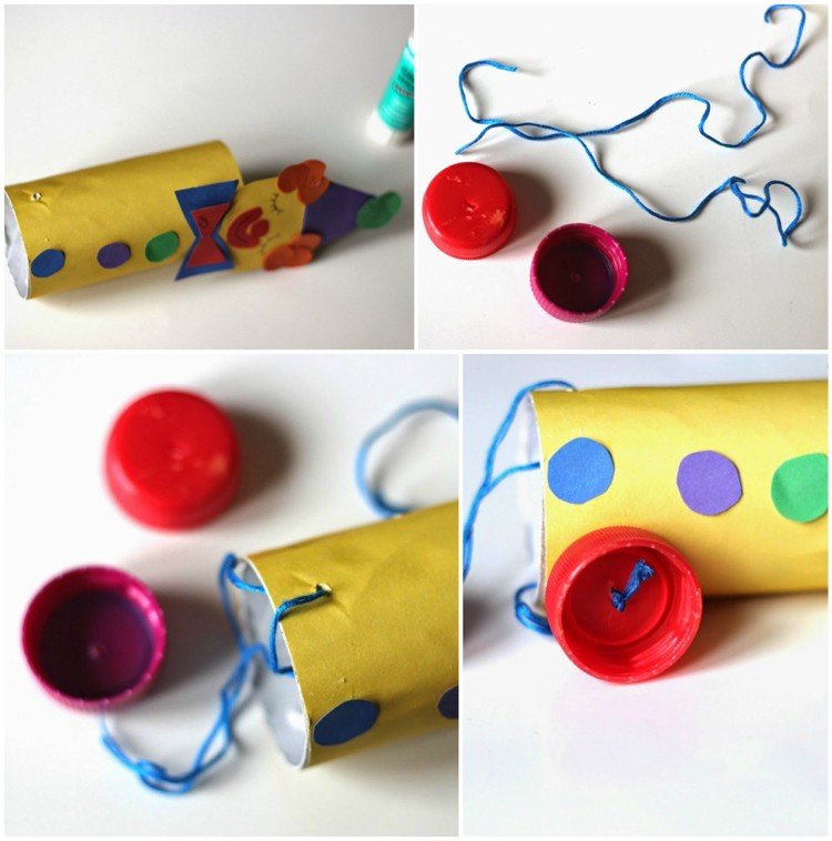 Ako vyrobiť klauna z roliek toaletného papiera