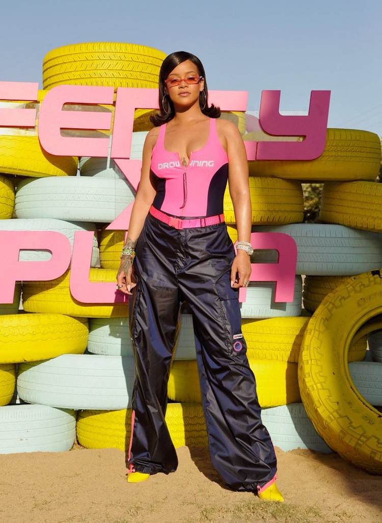 coachella 2018 trendy trendy módne inšpirácie tipy na štýl Rihanna puma
