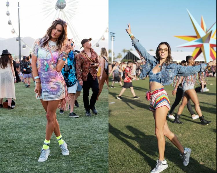 Coachella 2018 trendy módne inšpirácie tipy na štýl alessandra ambrosio