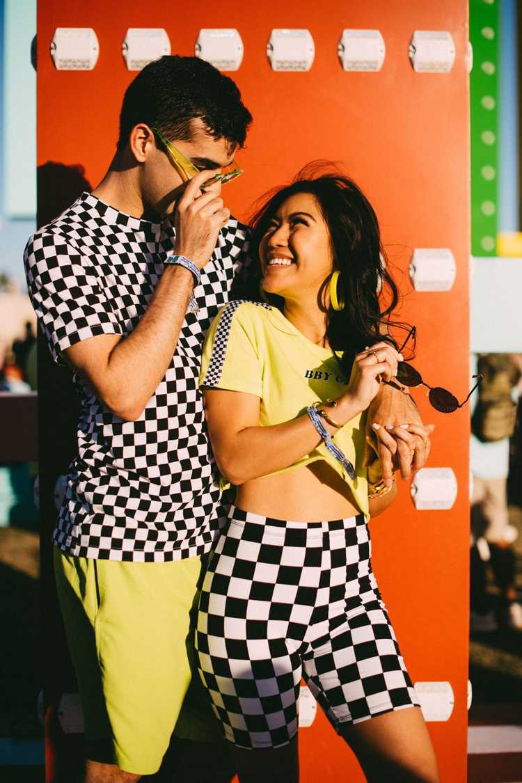 model Coachella 2019 pre páry s párom