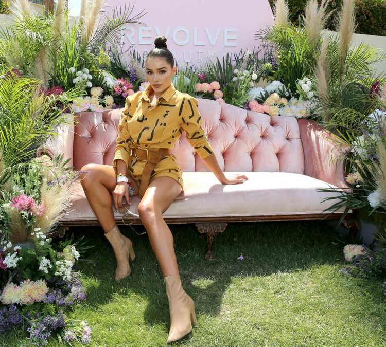 Coachella 2019 členkové topánky olivia culpo