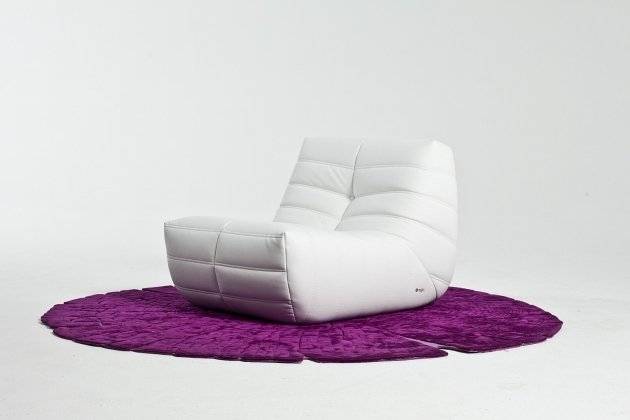 čalúnené kreslo biela moderný koncept esign oruga