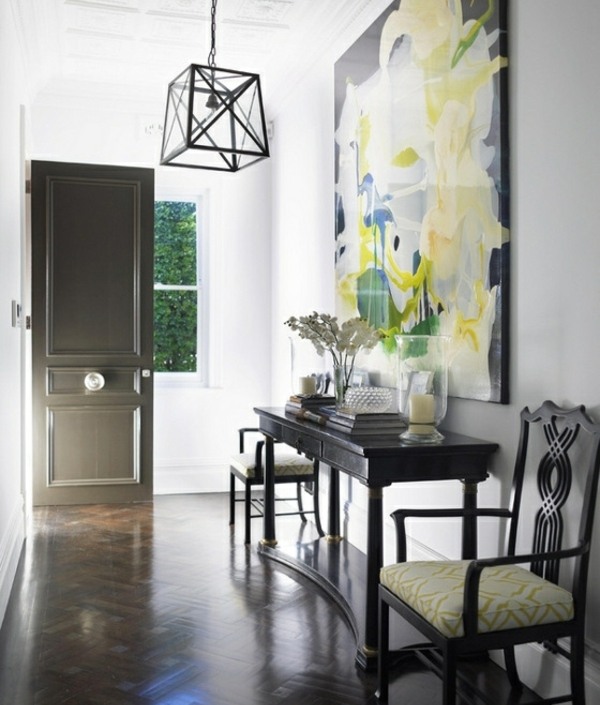 klasický štýl-chodba-dizajn-drevená podlahová krytina