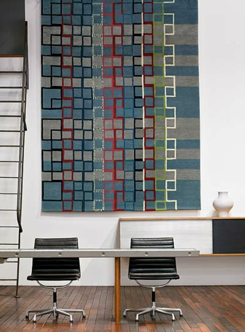 Kancelársky dizajn koberca na stenu Kancelársky dizajn koberca na stenu