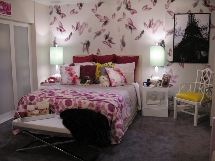 Nápady dospievajúceho dievčaťa Hanna ružové biele žlté akcenty