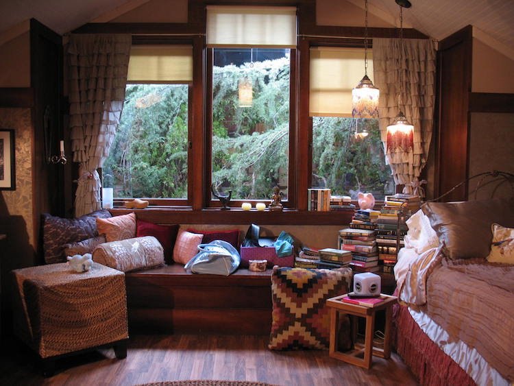 Nápady dospievajúceho dievčaťa Aria sedadlo na okennom parapete