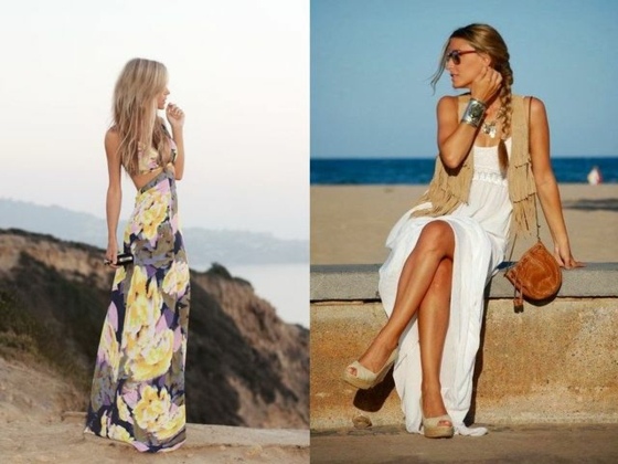 Vzdušná kabelka cez rameno s kvetinovým vzorom Dámske outfity Letné skaly Maxi šaty Bavlnené šaty