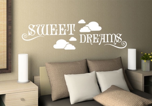 porekadlá Nálepky na stenu Interiérová dekorácia dobre spí porekadlá nálepky na stenu pre interiérové dekorácie dobre spia