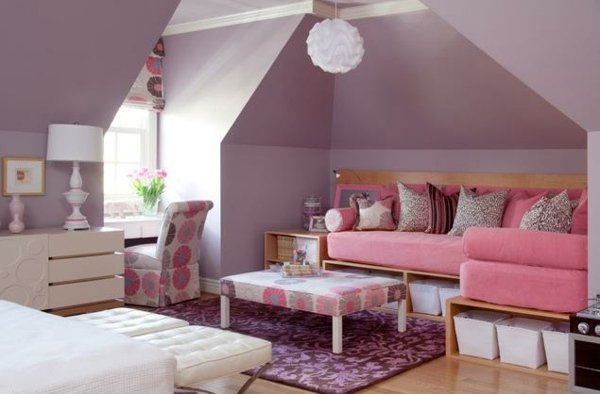 Teen-room-girls-purple-nápady-kvety