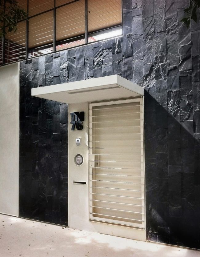 Energeticky úsporný obklad vonkajšej steny z prírodného kameňa-Mexico City Pasívny obklad vonkajšej steny z prírodného kameňa-Mexico City