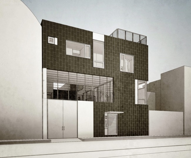 Dom so zelenou strechou-vertikálna zeleň Dom so zelenou strechou-zvislá ozelenená zelená strecha