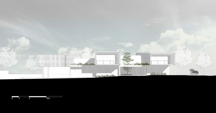 corten-steel-sheet-metal-side-view-holiday-house-villa-project-own home
