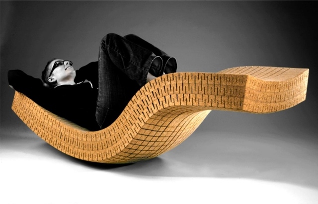 ležadlo-pohodlný teplý hladký korok